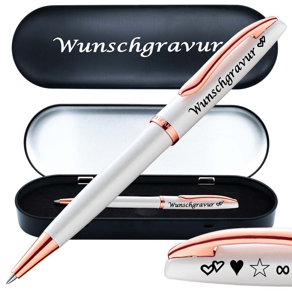 Pelikan Kugelschreiber Jazz Noble Elegance Perlmutt Weiß