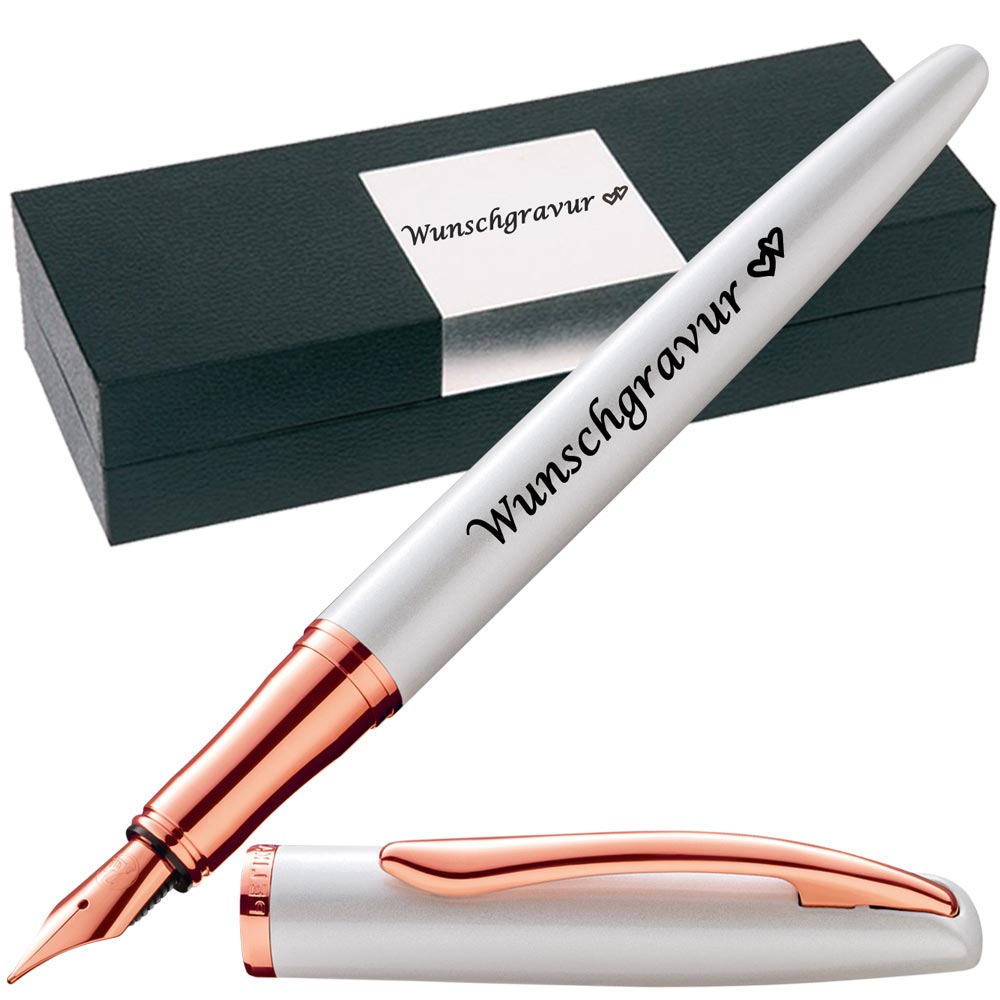 Pelikan Füllhalter Jazz® Noble Elegance Perlmutt Weiß