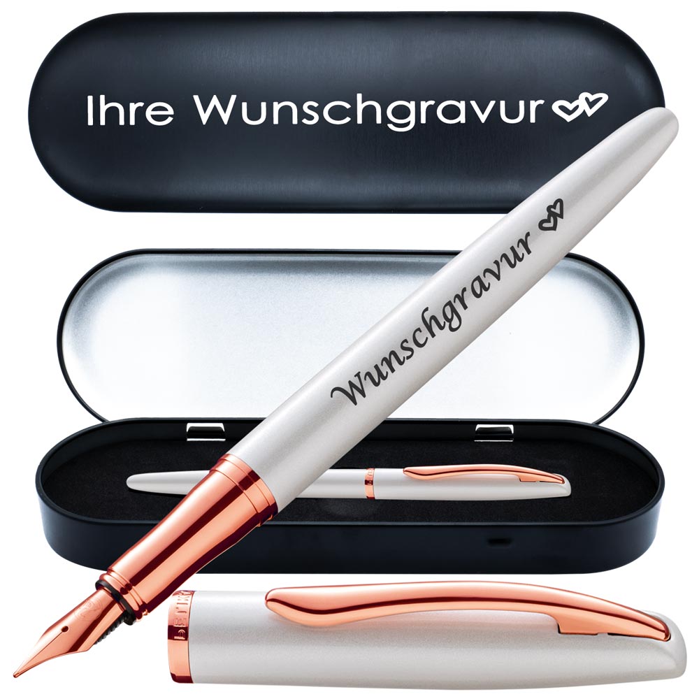 Pelikan Füllhalter Jazz® Noble Elegance Perlmutt Weiß