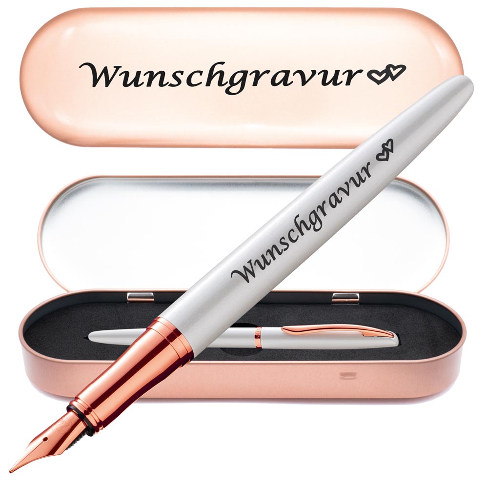 Pelikan Füllhalter Jazz® Noble Elegance Perlmutt Weiß