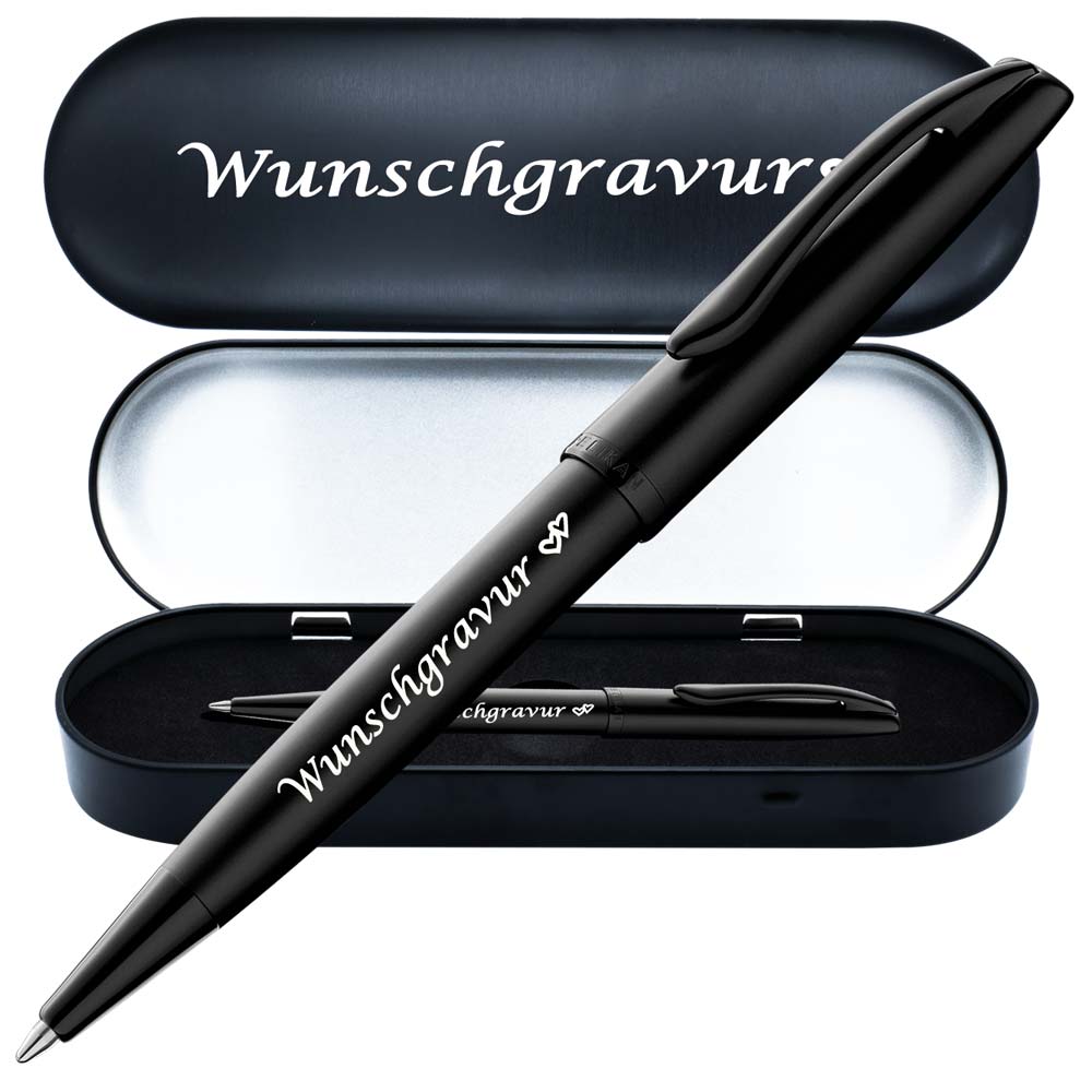 Pelikan Kugelschreiber Jazz Noble Elegance Carbon Schwarz
