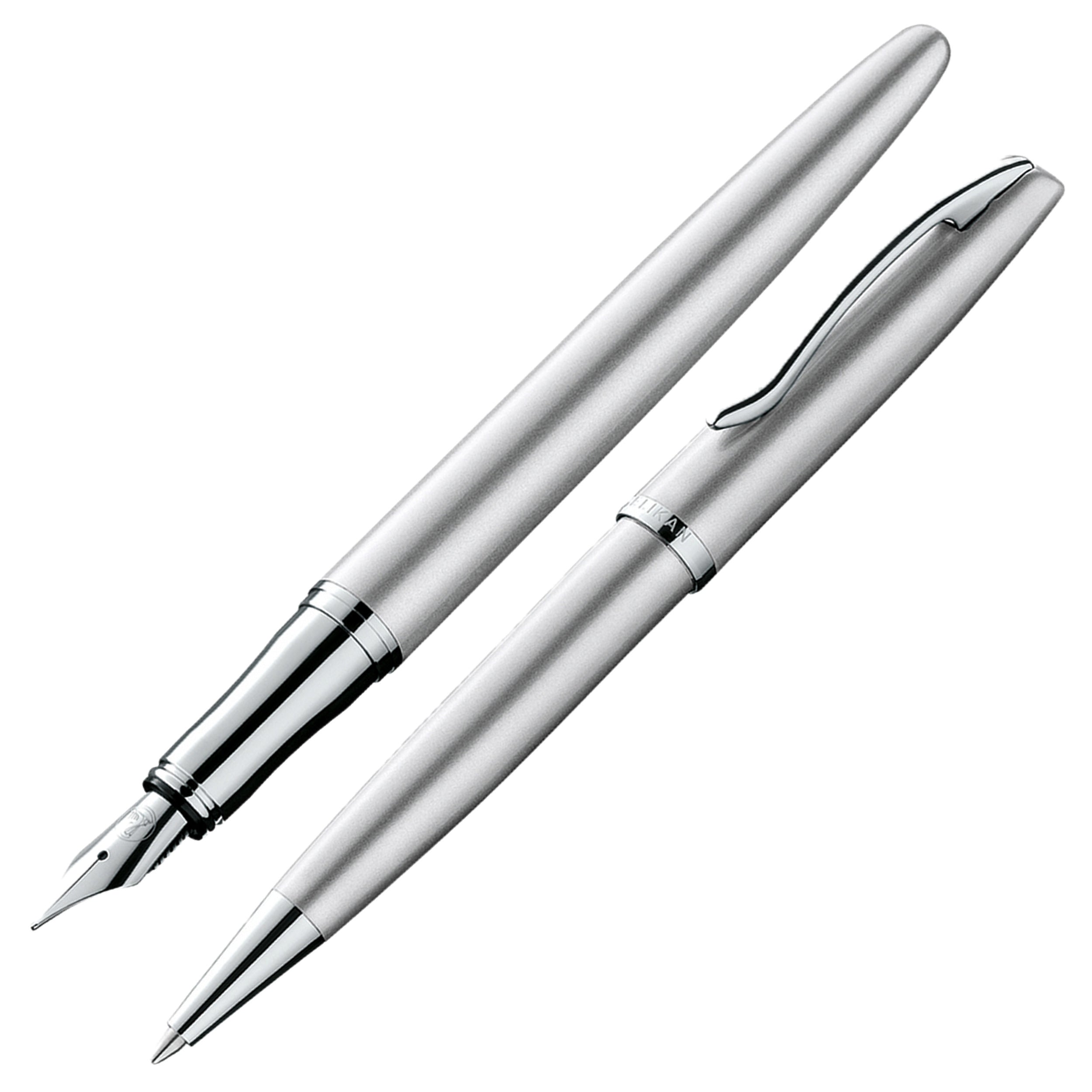 Pelikan Füller & Kugelschreiber Jazz® Noble Elegance im Set Silber