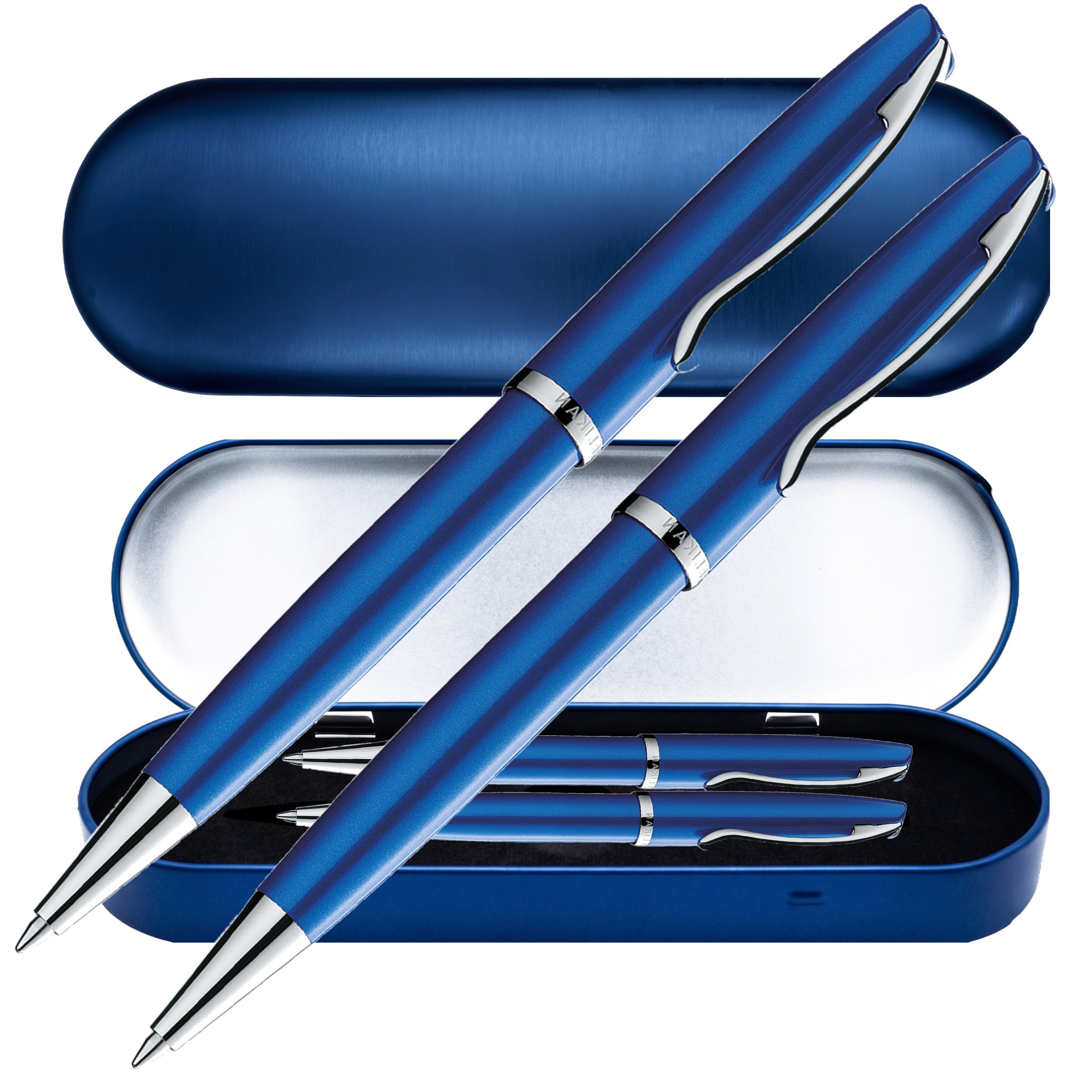 Pelikan Füller & Kugelschreiber Jazz® Noble Elegance im Set Saphire Blau