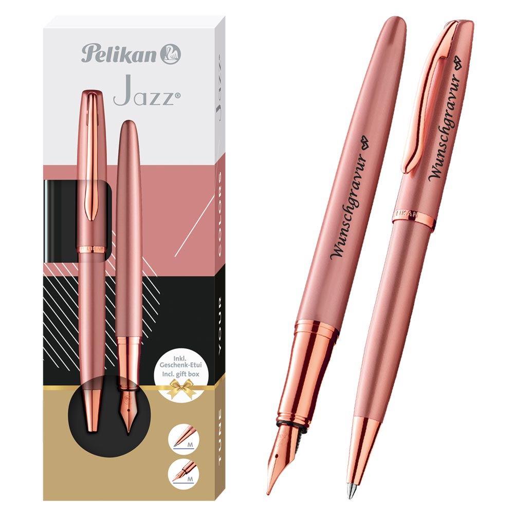 Pelikan Füller & Kugelschreiber Jazz® Noble Elegance im Set Pink Rose