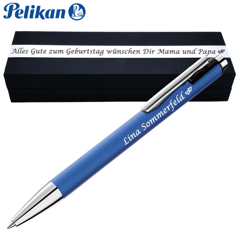 Pelikan Kugelschreiber Snap Blau Matt