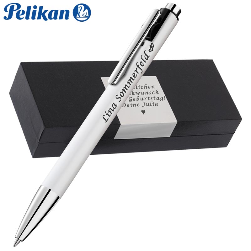 Pelikan Kugelschreiber Snap Perlweiß