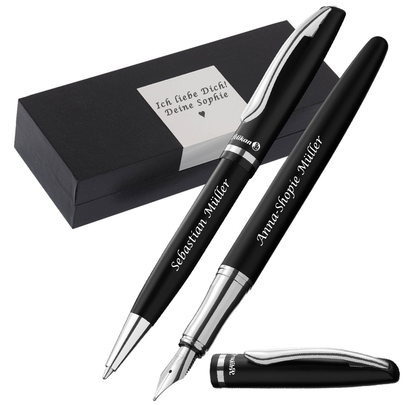 Pelikan Jazz Elegance Schreibset Schwarz