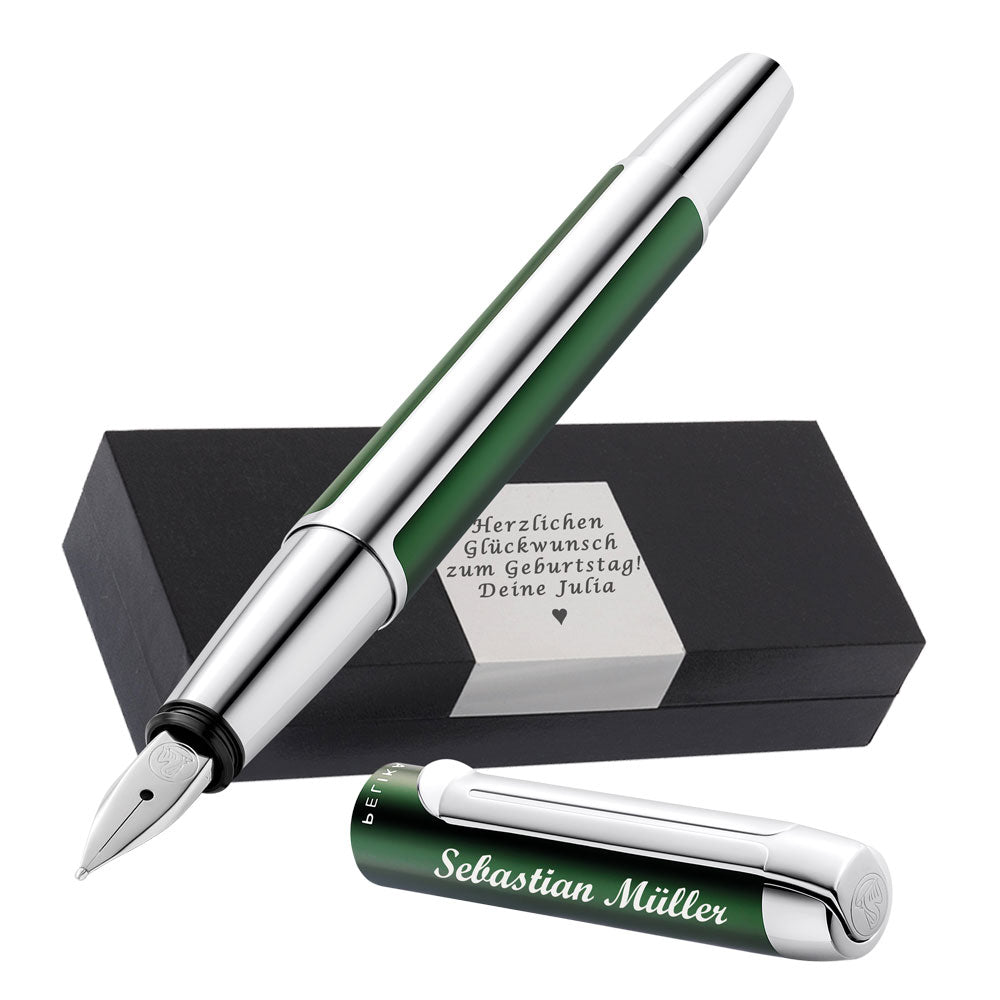 Pelikan Füllhalter Pura® P40 Waldgrün