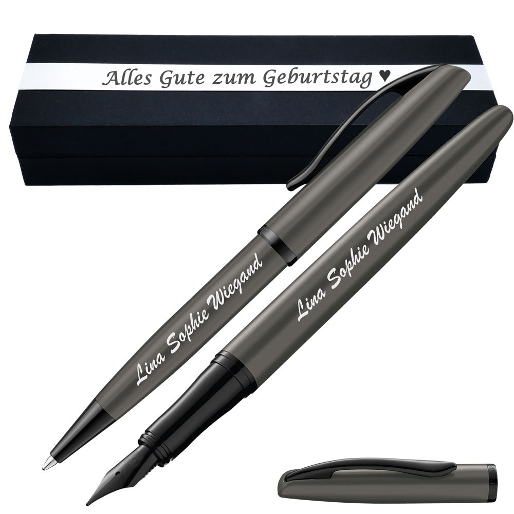Pelikan Schreibset Füllhalter & Kugelschreiber Jazz Noble Elegance Stone