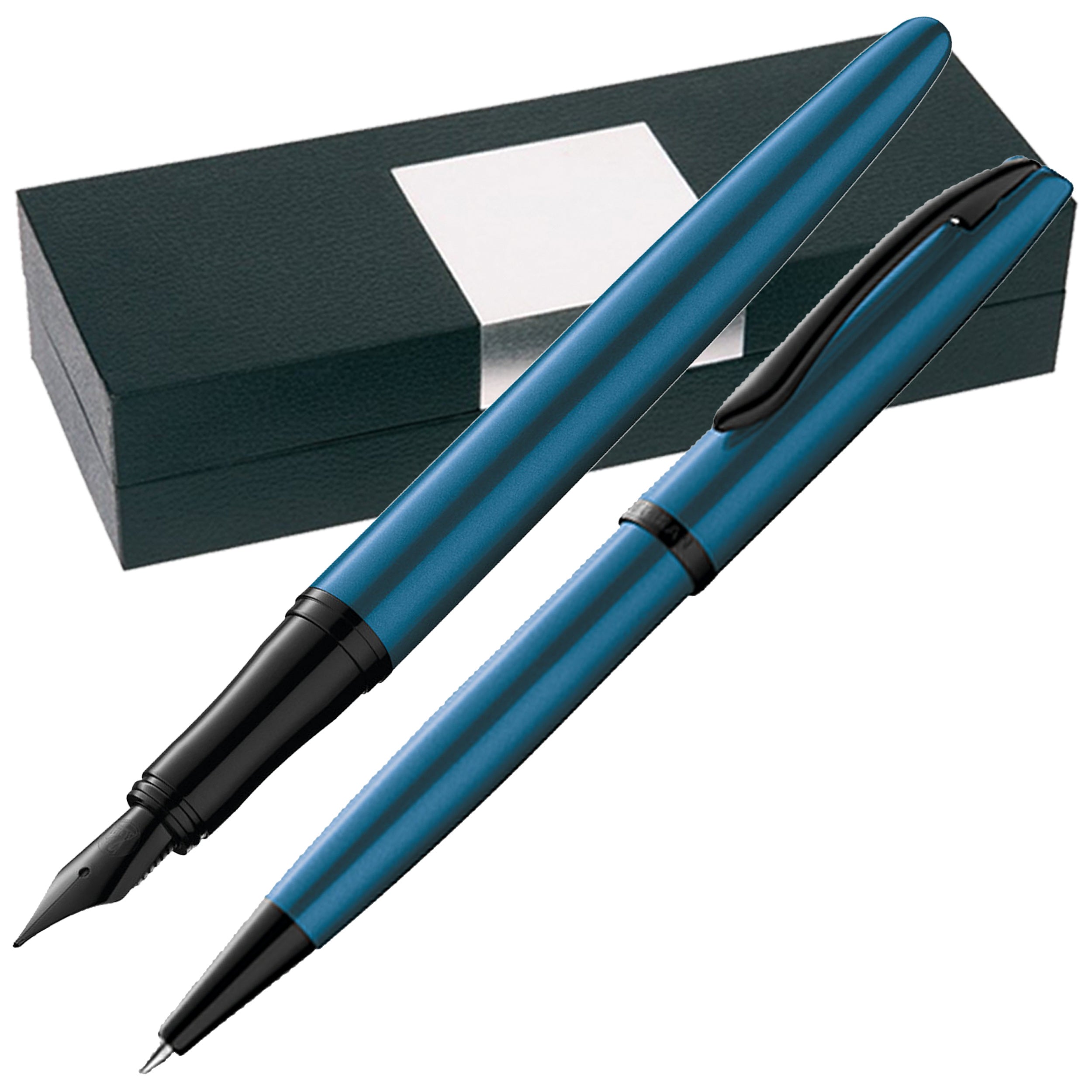 Pelikan Schreibset Füllhalter & Kugelschreiber Jazz Noble Elegance Aquamarin