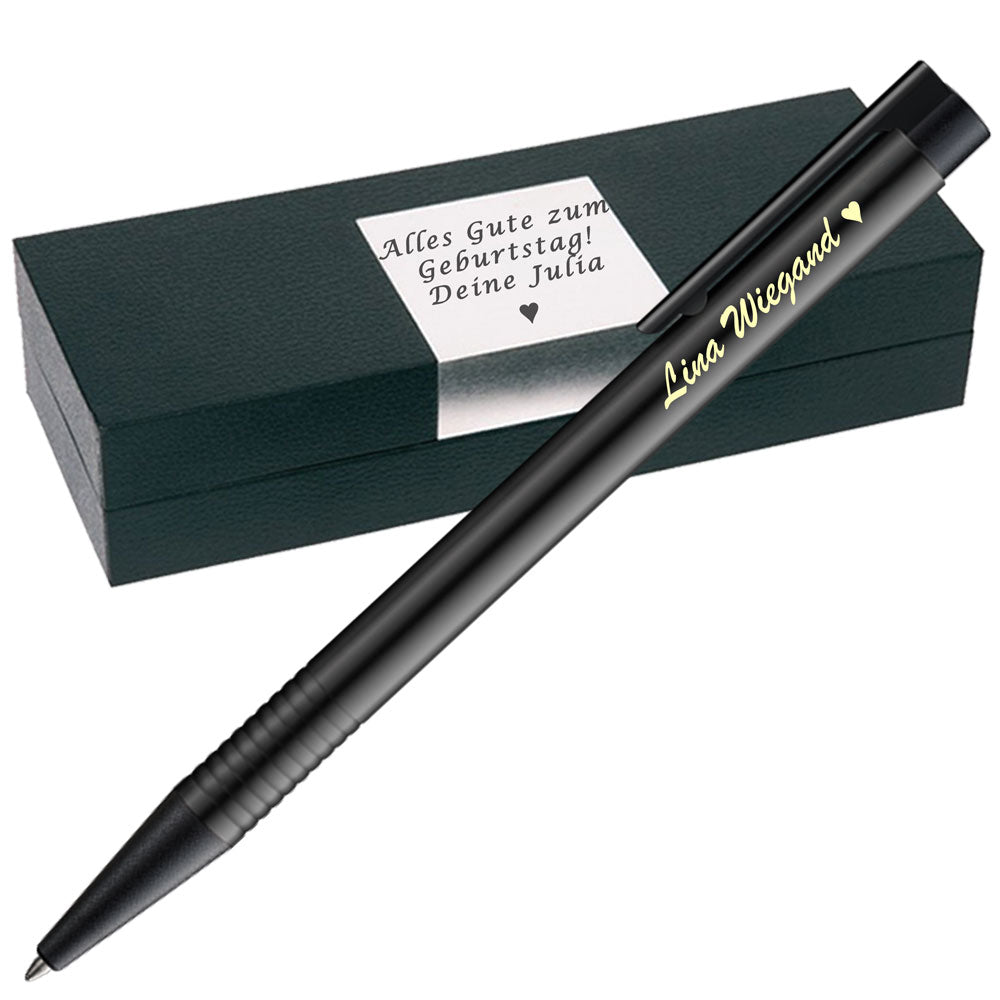 LAMY logo 208 Kugelschreiber All Black