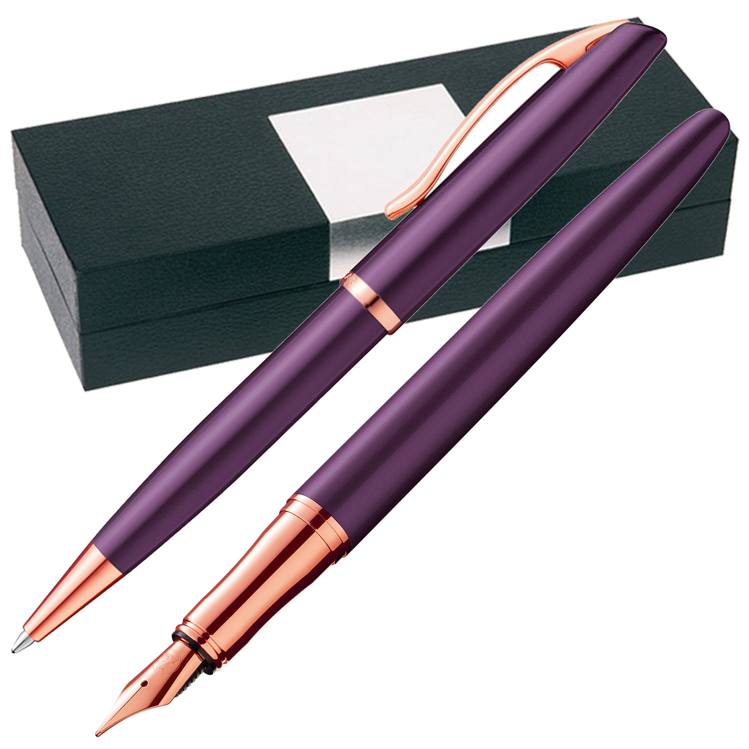 Pelikan Schreibset Füllhalter & Kugelschreiber Jazz Noble Elegance Viola