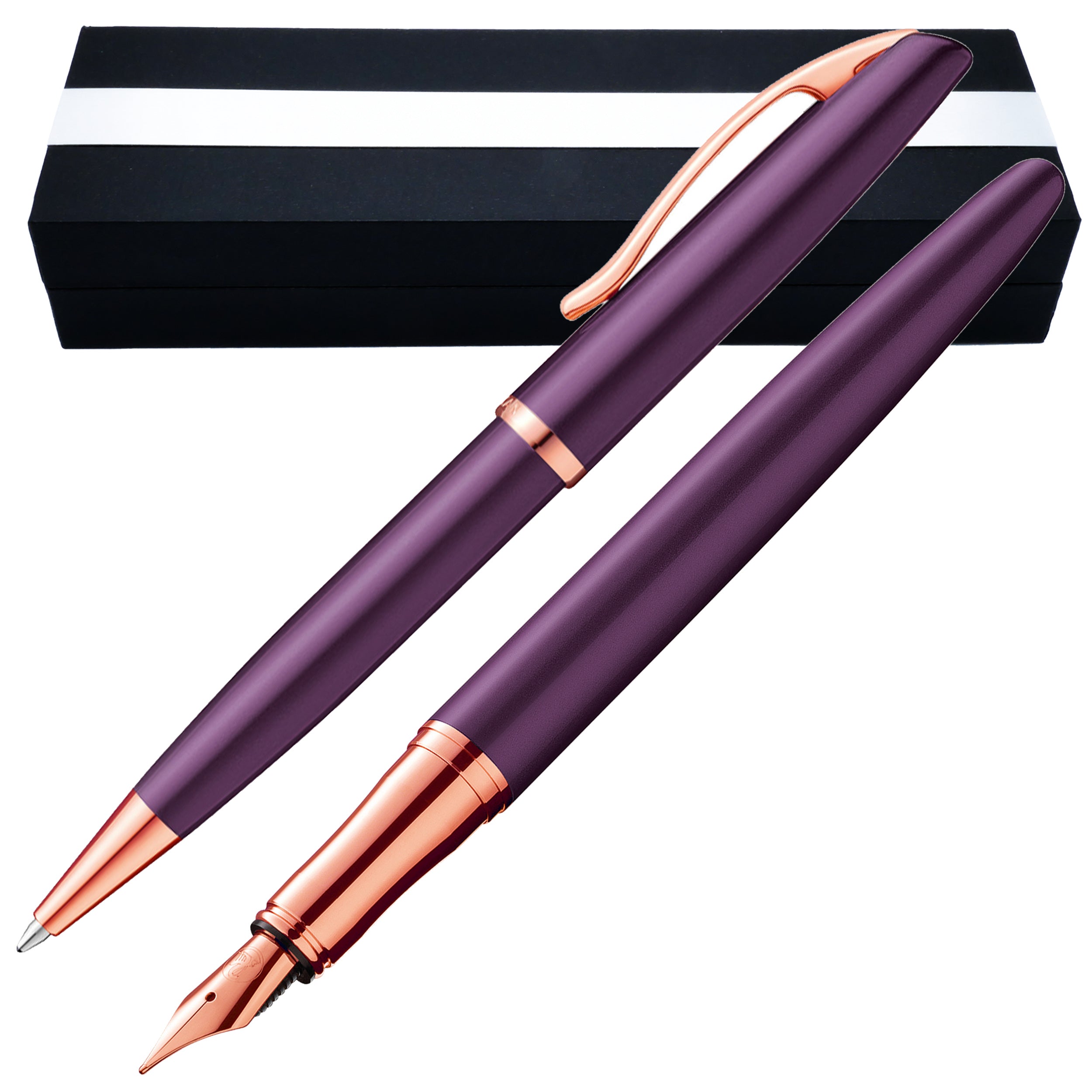Pelikan Schreibset Füllhalter & Kugelschreiber Jazz Noble Elegance Viola