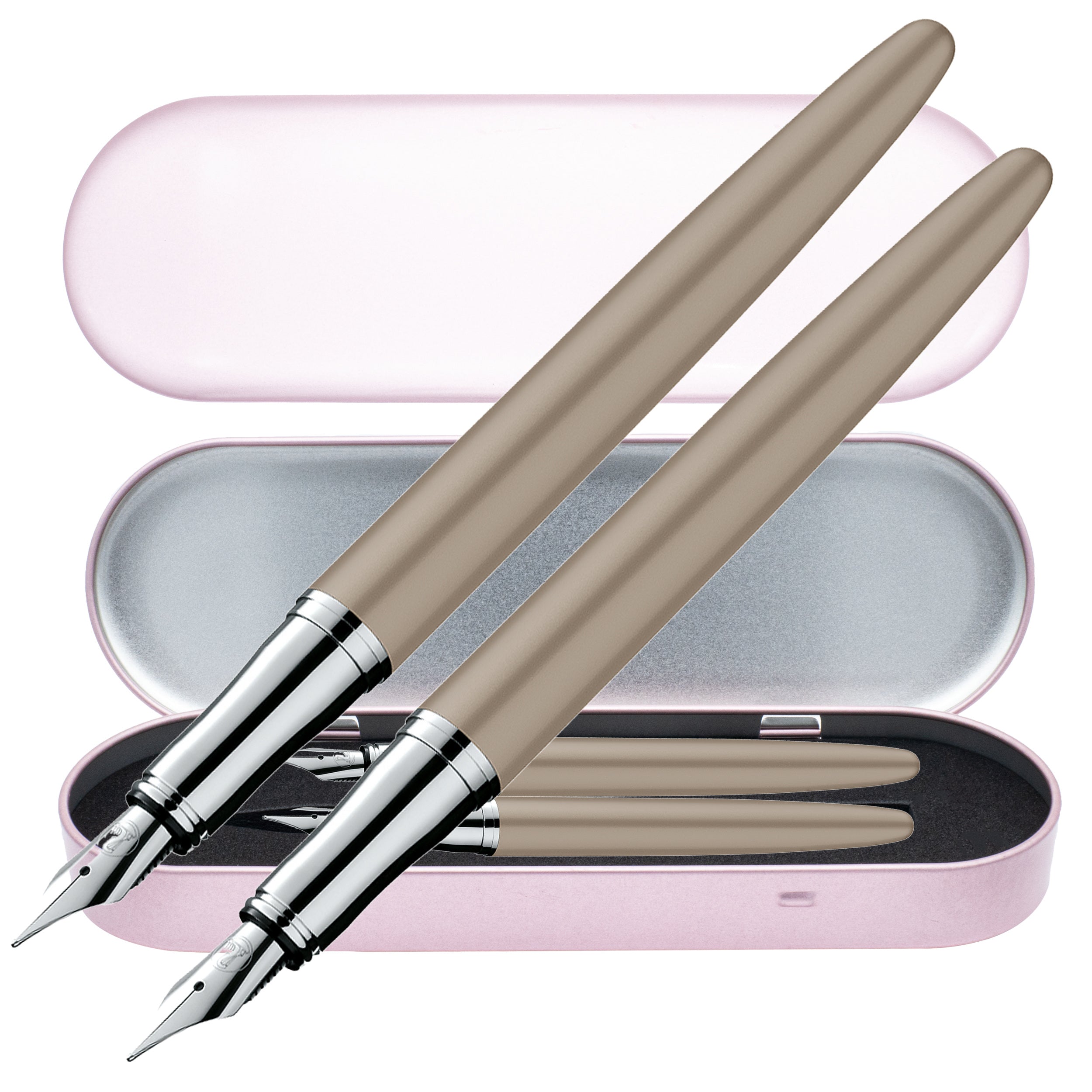 Pelikan Schreibset Füllhalter & Kugelschreiber Jazz Noble Elegance Taupe