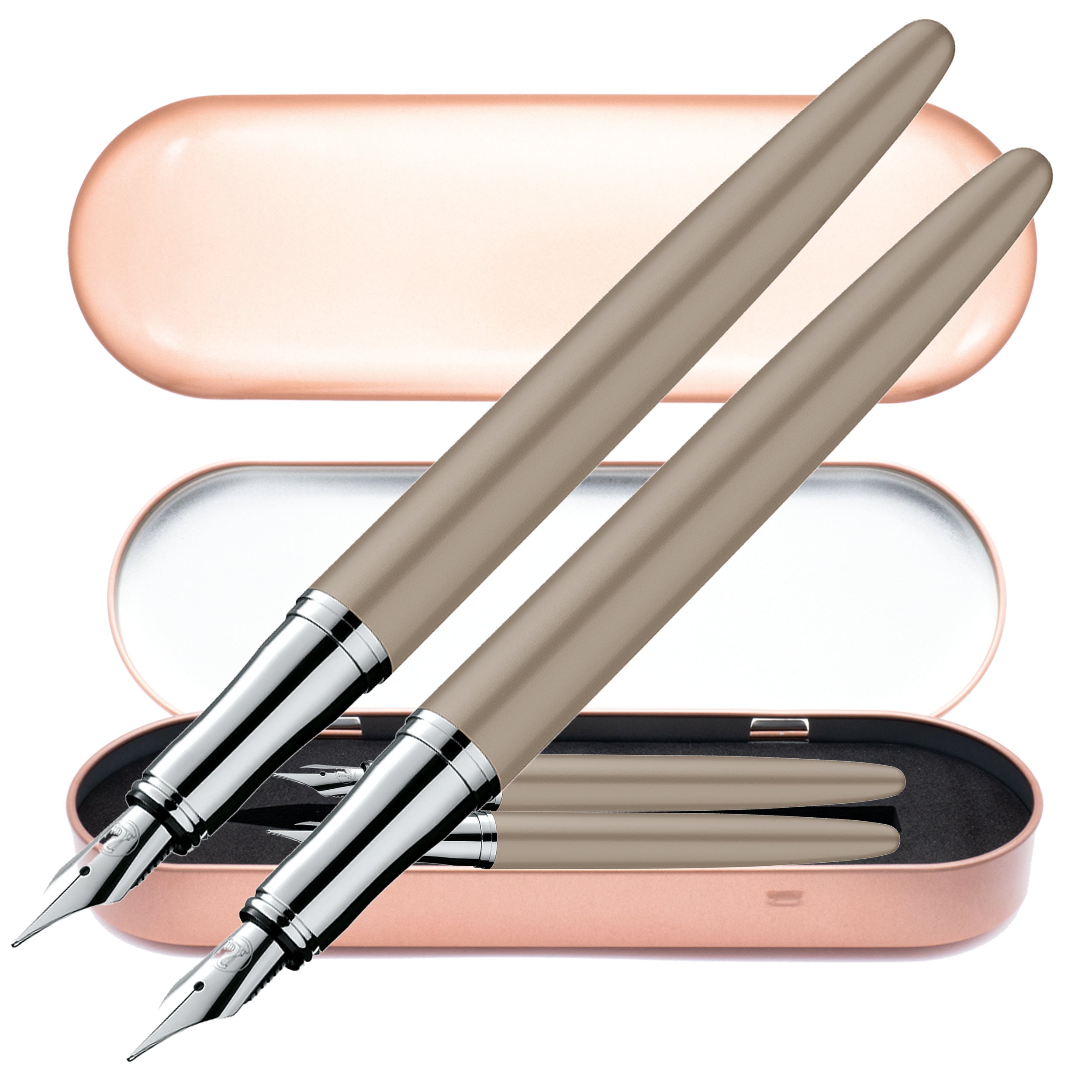 Pelikan Schreibset Füllhalter & Kugelschreiber Jazz Noble Elegance Taupe
