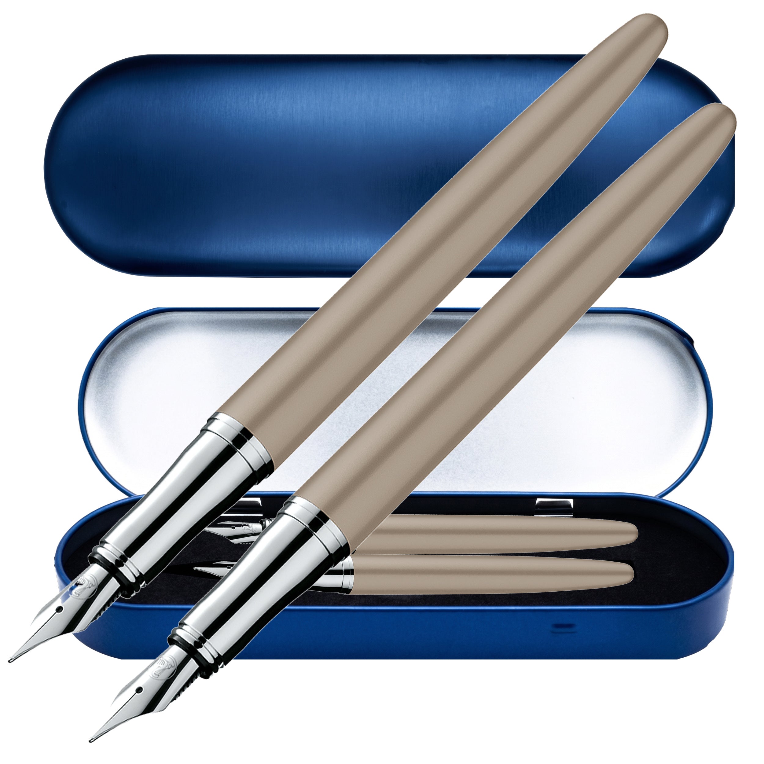 Pelikan Schreibset Füllhalter & Kugelschreiber Jazz Noble Elegance Taupe