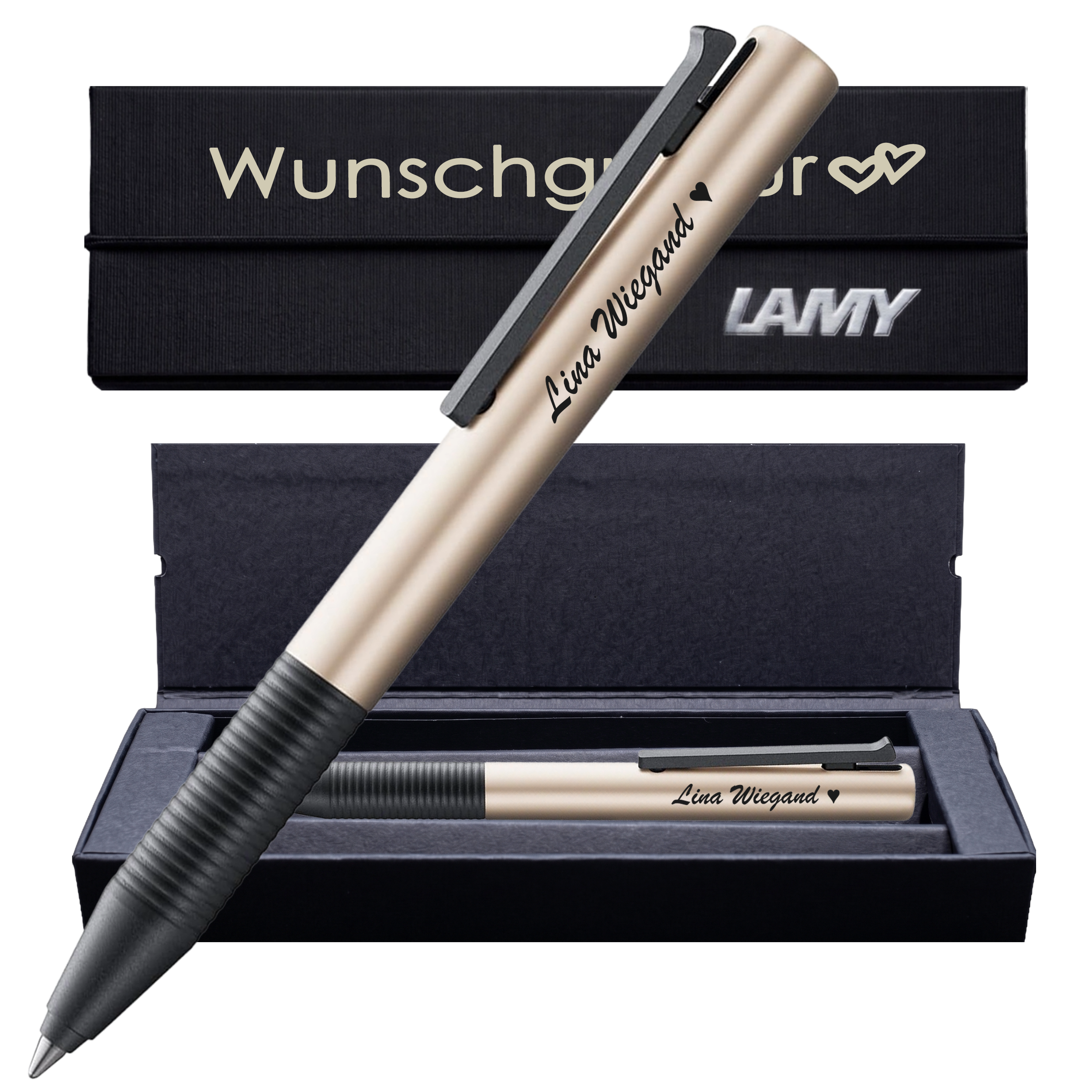 LAMY tipo AL/K Tintenroller – Kaffeebraun, ohne Box