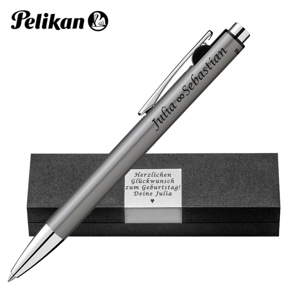 Pelikan Snap® Metallic K10 Platin – ohne Box