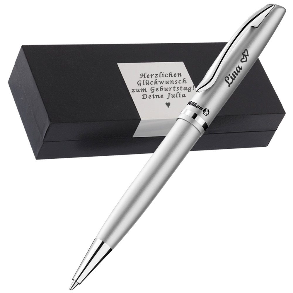 Pelikan Kugelschreiber K36 Jazz Elegance Silber – ohne Box