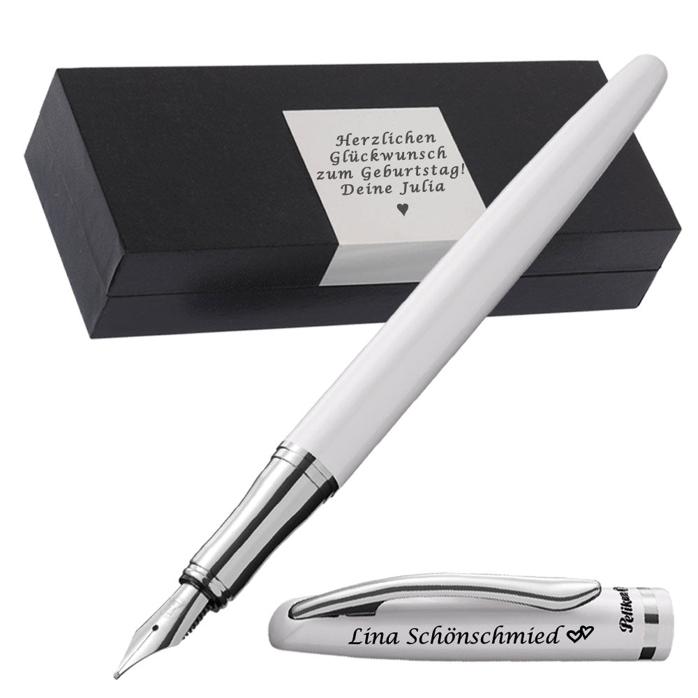 Pelikan Füllhalter Jazz Elegance Perlweiß – ohne Box