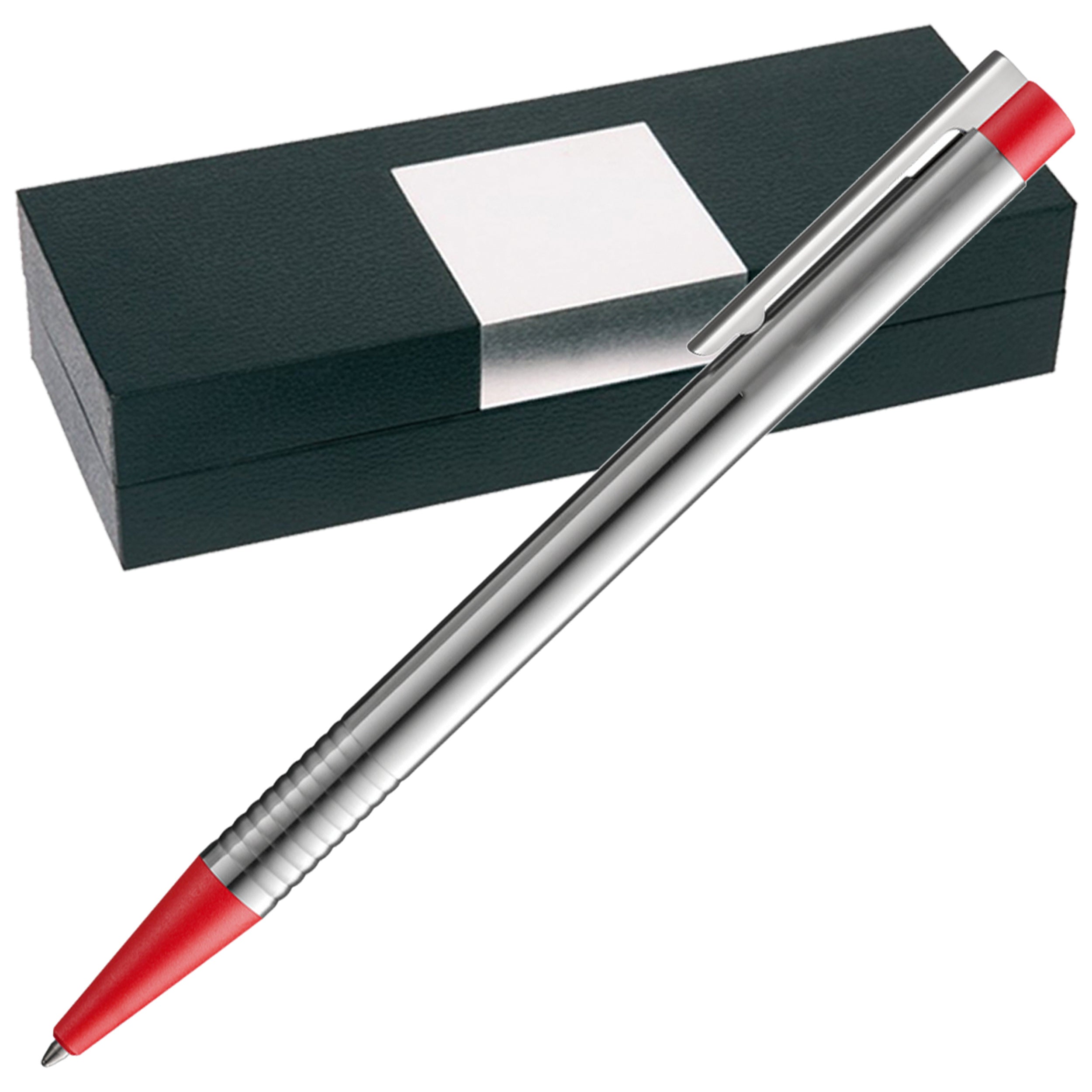 LAMY logo silber / rot Kugelschreiber 205